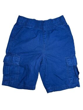 Place Royal Blue Cargo Shorts with Elastic Waist